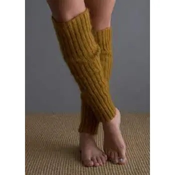 Lovely Ribbed Leg Warmers